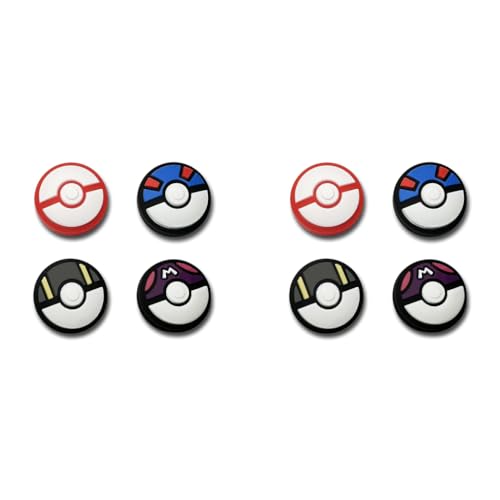 ZORBES® 8PCS Silicone Joycon Thumb Grip Caps Creative Ball Design Joy-Con Cap Suitable Controllers Switch OLED Lite ZORBES® 8PCS Silicone Joycon Thumb Grip Caps Creative Ball Design Joy-Con Cap Suitable Controllers Switch OLED Lite